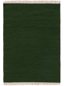 Tapis de laine Liv Vert foncé - 60 x 100 cm