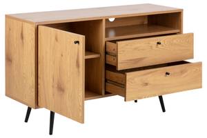 Sideboard Willy Braun - Holz teilmassiv - 124 x 75 x 40 cm