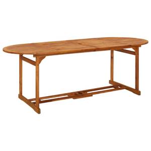 Ensemble à manger (lot de 9) 3011567-1 Marron - Bois massif - Bois/Imitation - 90 x 75 x 220 cm