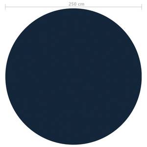 Poolabdeckung 299837-3 Schwarz - Blau - 250 x 250 cm