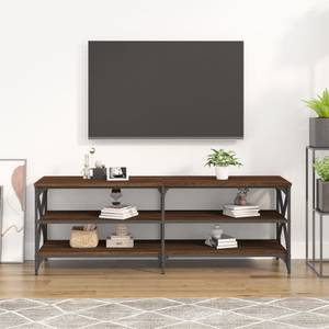 TV-Schrank D784 Eiche Schwarzbraun Dekor