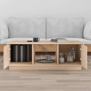 Couchtisch D561 Braun - Massivholz - 50 x 35 x 100 cm