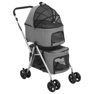 Hundewagen 3028399 Grau