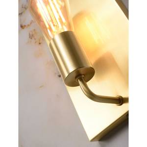 Wandlampe Madrid WAGO Gold - Metall - 10 x 25 x 15 cm