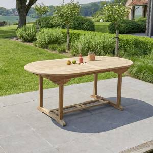 Gartenlounge MIDLAND (Set 9) Braun - Massivholz - 100 x 75 x 180 cm