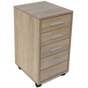 Bürocontainer 292539 Braun - Metall - 33 x 63 x 33 cm