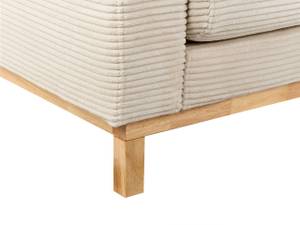 3-Sitzer Sofa SIGGARD Beige - Creme - Eiche Hell