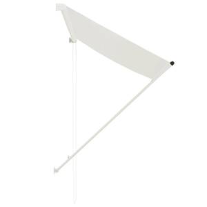 Auvent 3001277-2 Blanc crème - Largeur : 150 cm