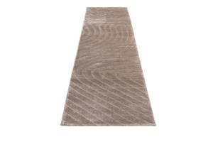 Tapis de passage Darya CCXCVII Marron - Textile - 81 x 1 x 297 cm