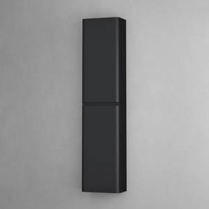 Bad-Hängeschrank Lucca Schwarz - Höhe: 150 cm