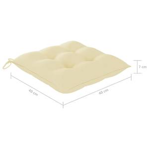 Gartenstuhl (2er Set) 3007494-1 Creme