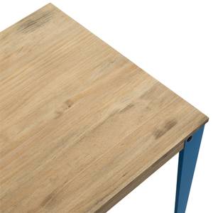 Table à manger Lunds 59x59 Bleu-Vielli Bleu