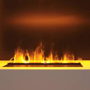 Glow Fire Kant OMC500 Elektrokamin Weiß - Holzwerkstoff - Metall - 120 x 90 x 50 cm
