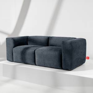 Einzelsofa BUFFO 3-Sitzer Dunkelblau - Breite: 210 cm