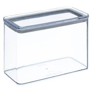 Lebensmittelbehälter, transparent Kunststoff - 11 x 14 x 21 cm