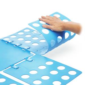 Lot de 9 planches à plier le linge Bleu - Matière plastique - 57 x 1 x 68 cm