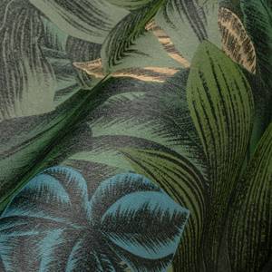 Dschungeltapete mit Blättern Grün - Gelb