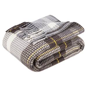 Kuscheldecke Cozy Scotch Schwarz - Naturfaser - 10 x 200 x 150 cm