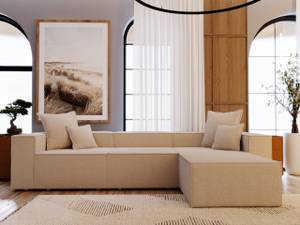 Ecksofa LOBOS Beige