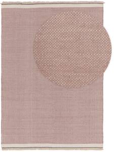 Tapis de laine Karla Rose foncé - 160 x 230 cm