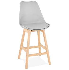 Tabouret De Bar CAMILA Gris - Marron