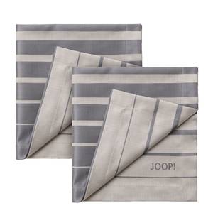 JOOP! SHUTTER Servietten-Set Weiß - Textil - 50 x 1 x 50 cm