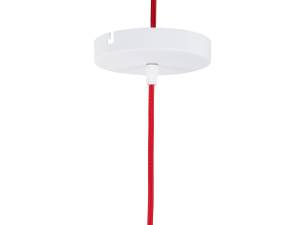 Lampe suspension MACKENZIE Doré - Blanc