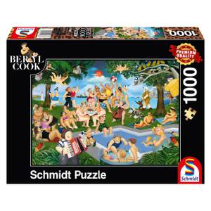 Puzzle Beryl Cook Sommerfest Papier - 28 x 6 x 38 cm