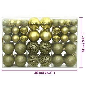 Boules de noël (lot de 100) 295555 Vert clair