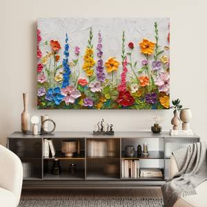 Bild Gemälde Blumen II 120 x 80 cm