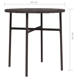 Beistelltisch 3014462 Braun - Metall - 45 x 45 x 45 cm