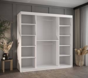 SCHWEBETÜRENSCHRANK PLECIONKA Breite: 180 cm - Silber