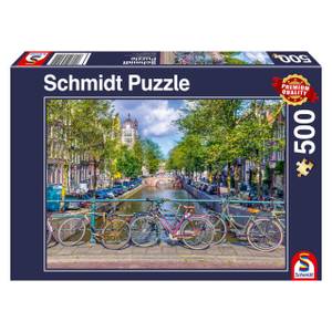 Puzzle Amsterdam 500 Teile Papier - 24 x 4 x 34 cm