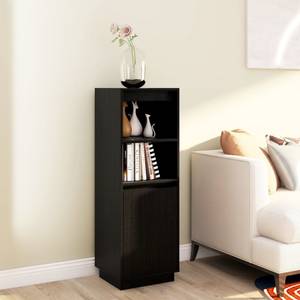 Highboard DE9243 Schwarz - Massivholz - 34 x 110 x 37 cm