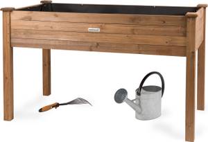 Hochbeet Growy1 Braun - Massivholz - Holzart/Dekor - 121 x 75 x 63 cm