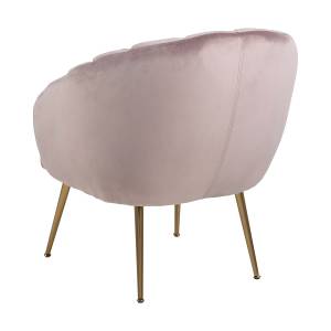 Fauteuil Daniella Rose vieilli