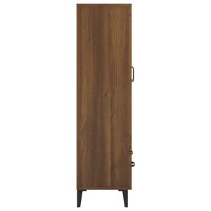 Highboard DE5889 Eiche Schwarzbraun Dekor