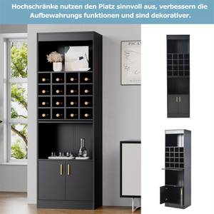 TV-Schrank Einzigartiges Liniendesign Ⅱ Grau