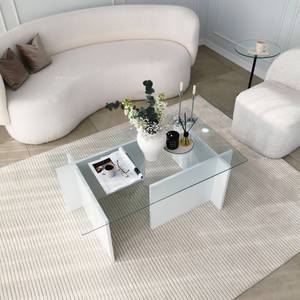 Table basse Asellus Blanc crème