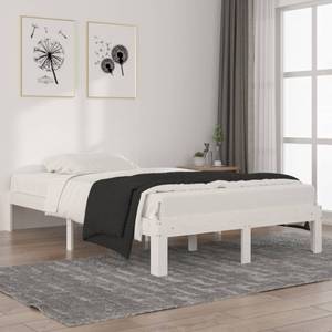 Cadre de lit 3013677 Blanc - Largeur : 124 cm