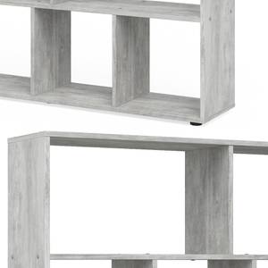 Meuble de rangement cube Pilar 30181 Gris