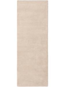 Wollteppich Läufer Bent 1 Cremeweiß - 80 x 250 cm