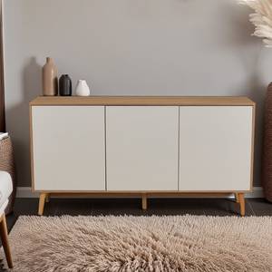 SIDEBOARD NORWAY Weiß - Holzwerkstoff - 41 x 81 x 154 cm