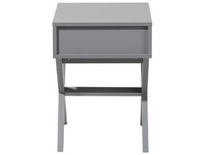 Table de chevet MONROE Gris foncé - Gris