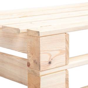 Palettenbank 297703 Braun - Holzwerkstoff - Holzart/Dekor - 110 x 55 x 65 cm