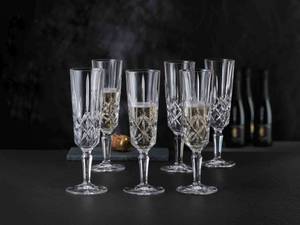 Champagnergläser Noblesse 6er Set Glas - 7 x 21 x 7 cm