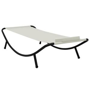 Chaise longue Blanc crème