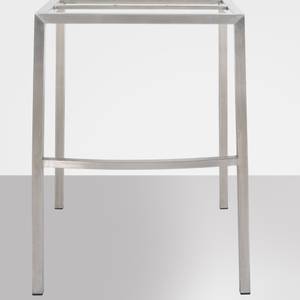 Tabouret de bar Damaso Taupe - Argenté