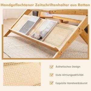 Couchtisch aus Bambus Braun - Bambus - 56 x 45 x 120 cm