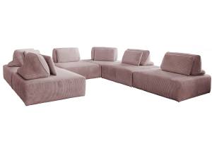 Modulsofa WIOLO SOFT 6 Module 6 Kissen Pink